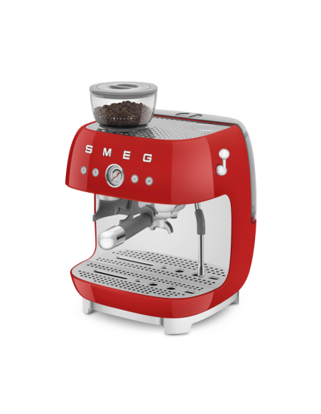 Smeg Espressomachine rood