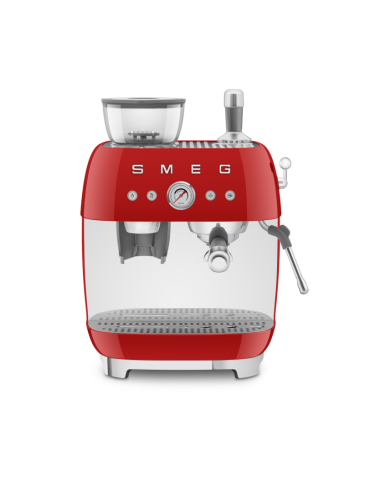 Smeg Espressomachine rood