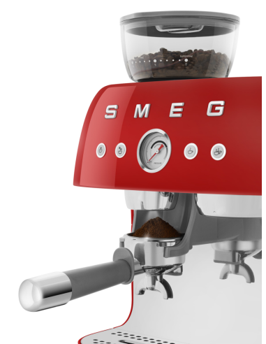 Smeg Espressomachine rood