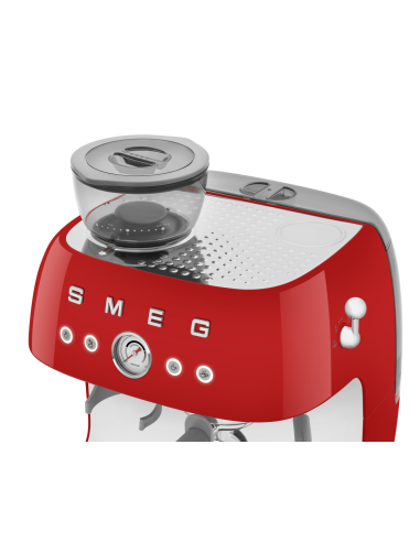 Smeg Espressomachine rood