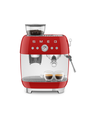 Smeg Espressomachine rood
