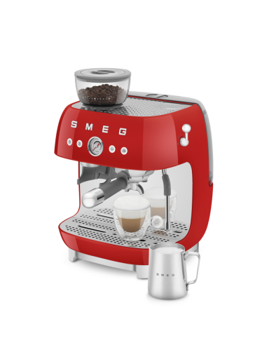 Smeg Espressomachine rood