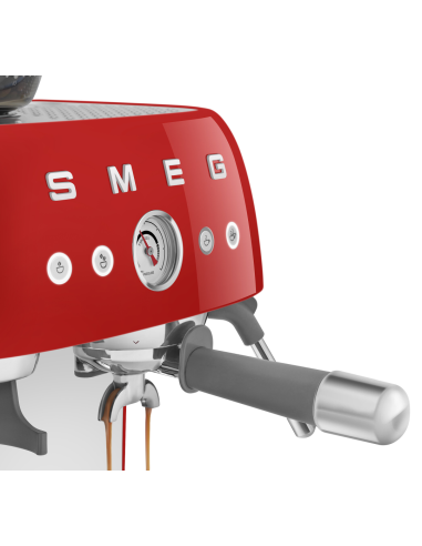 Smeg Espressomachine rood