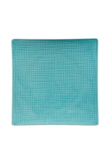 Rosenthal Mesh Vierkant Dinerbord 27 cm Aqua