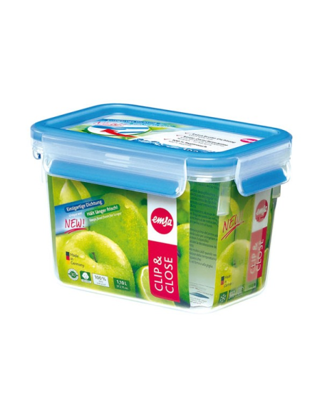 Emsa Clip&Close Vershouddoos rechthoek 1,1 L