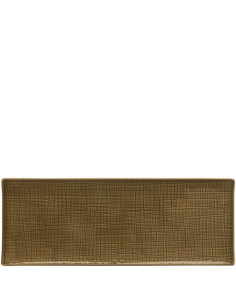 Rosenthal Mesh Vlakke Schaal 34 x 13 cm Walnut