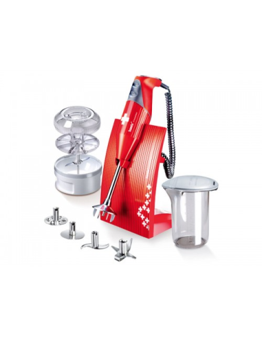 Bamix Swissline M200 staafmixer, rood