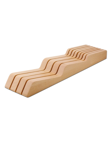 Messenblok voor lade 7-sleufs leeg