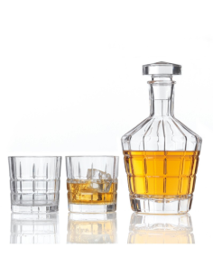 Leonardo Whisky Set Spiriti 3-delig