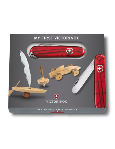 Zakmes My first Victorinox 9 functies blauw