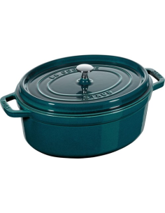 Staub Ovale Braadpan La Mer 31 cm