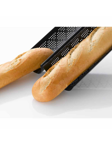 Baguette Bakvorm geperforeerd, antikleef