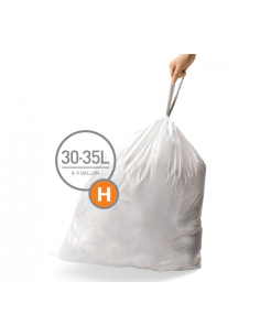 Simplehuman Sure Fit Liner Code H 30-35L 20 Stuks