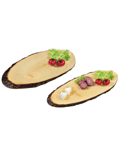 Serveerplank Schors 50-59 x 20 cm voor Tapas, Kaas enz.