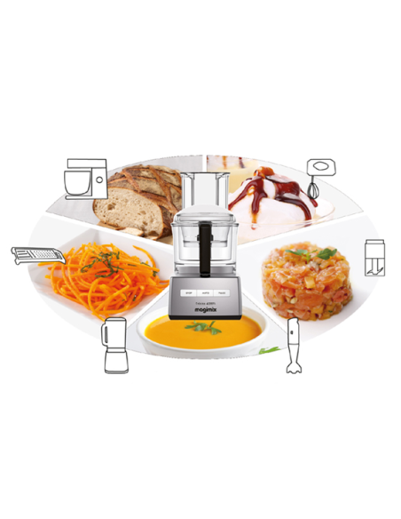 Magimix Foodprocessor Cs 4200XL Rood