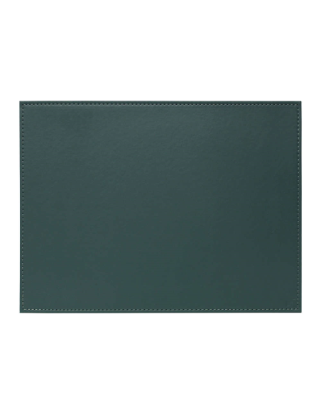 Placemat 40 x 30 cm Petrol/Antraciet