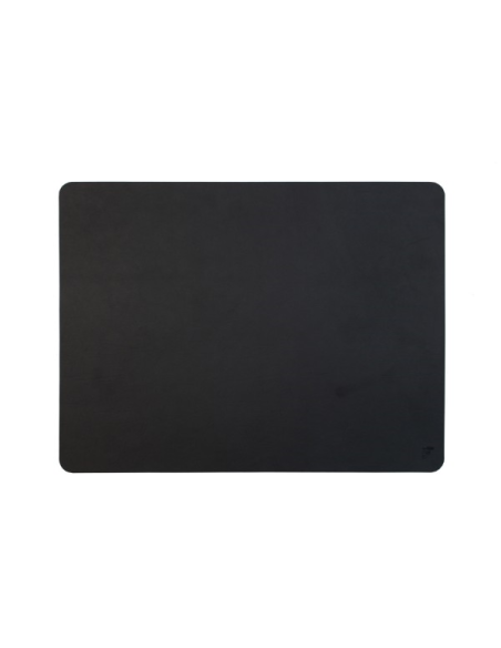 Placemat Gerecycled Leder Zwart