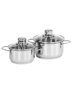 Mini kookpan RVS 14 cm met deksel