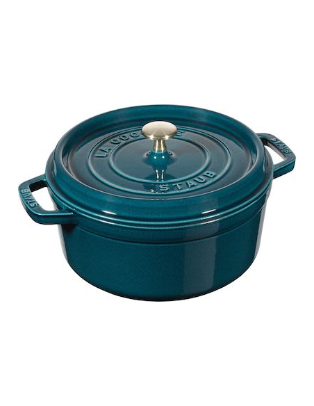 Staub Braadpan rond 24 cm La Mer