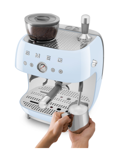 Smeg Espressomachine blauw
