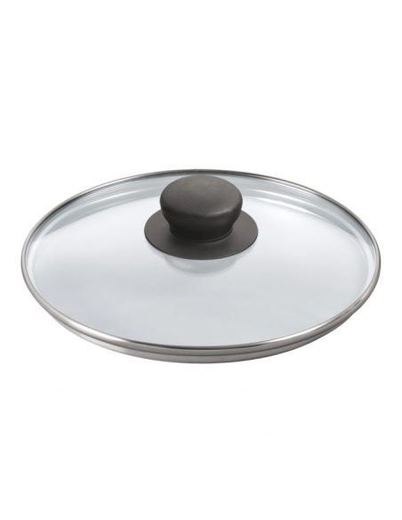 VV Glasdeksel 20 cm met kunststof knop
