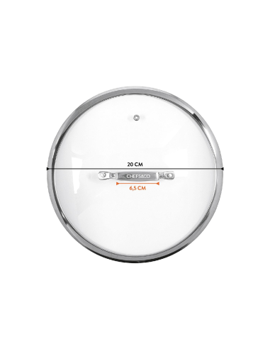 CHEFS&CO Glasdeksel 20cm