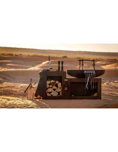 Remundi 4-delige BBQ set RVS