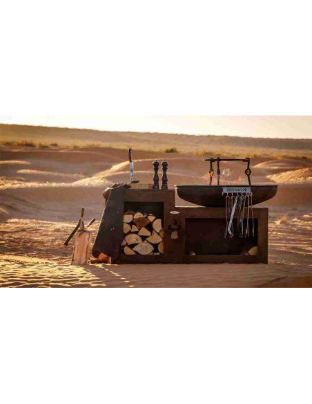 Remundi 4-delige BBQ set RVS