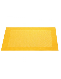 Placemat 33 x 46 cm geel