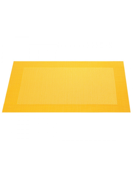 Placemat 33 x 46 cm geel