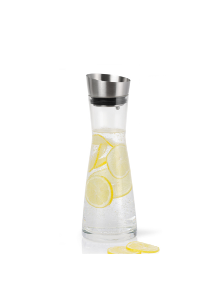 Blomus Waterkaraf Aldoa 0,9L. RVS dop