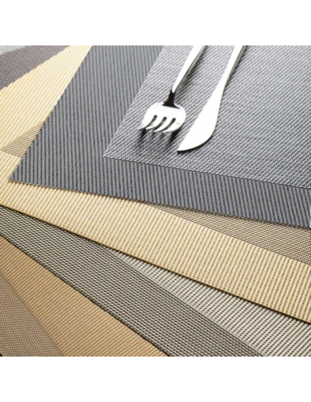 Placemat 33 x 46 cm grijs
