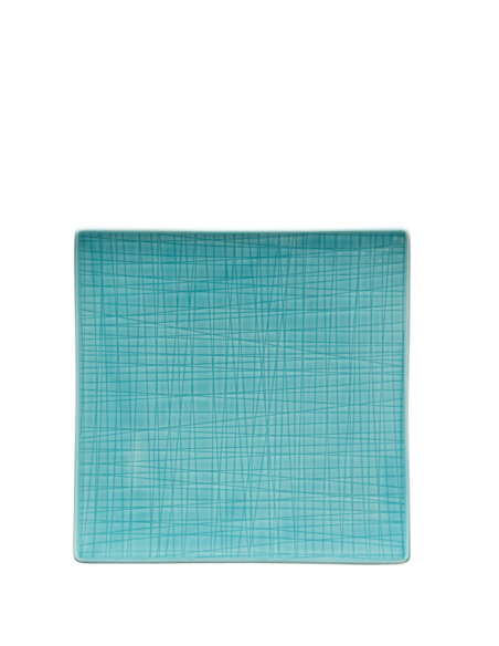 Rosenthal Mesh Vierkant Ontbijtbord 22 cm Aqua