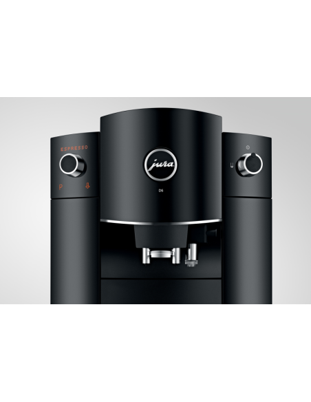 Jura D6 Piano Black Koffievolautomaat