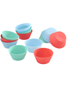 Set-12 Flexibele Muffinvormpjes