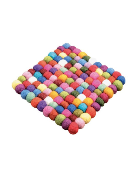 Onderzetter Vilt Multicolor 20x20cm