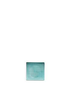 Rosenthal Mesh Side Plate Vierkant 9 cm Aqua