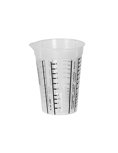 Maatbeker 250 ml. Polypropyleen