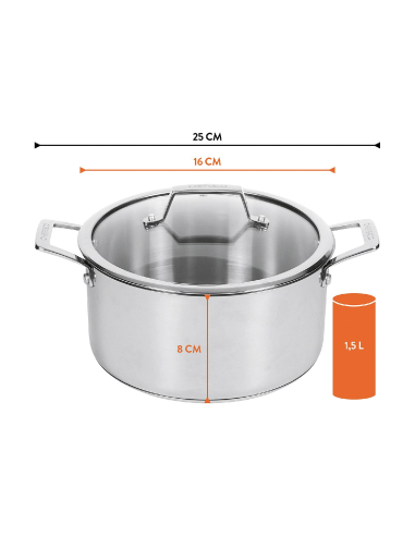 CHEFS&CO Kookpan m.d 16cm