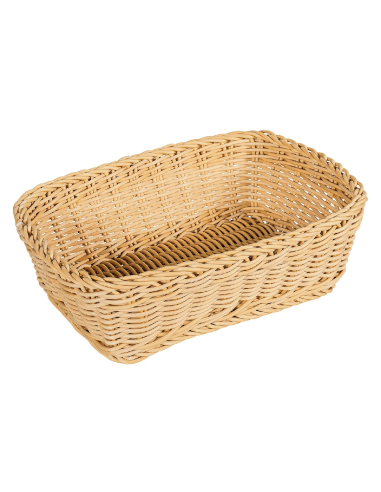 Broodmandje Kunststof Rechthoek 31,5x22x10cm