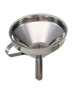 Flessentrechter RVS 13 cm