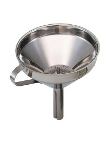 Flessentrechter RVS 13 cm