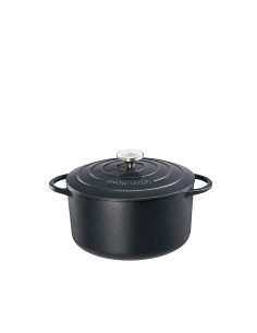 KP Gietijzeren Braadpan RD 28cm zwart