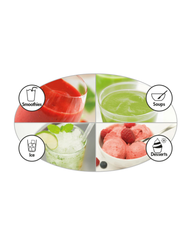 Magimix Power Blender Mat Chroom, 22.000 toeren
