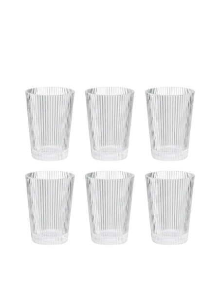 Stelton Pilastro Set-6 drinkglas 0,24L