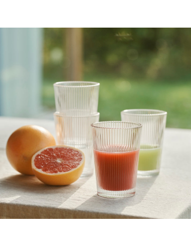 Stelton Pilastro Set-6 drinkglas 0,24L