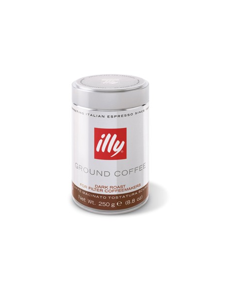 Illy Gemalen koffie 250 gram cafétieres/filtermaling