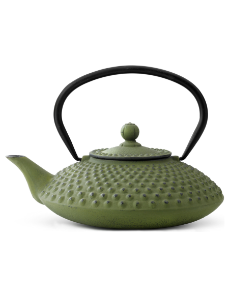 Japanse Theepot Gietijzer Xilin groen 1,25L