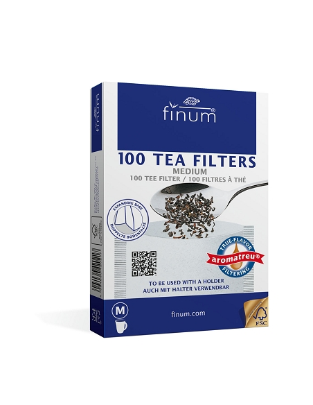 Finum /Cilia 100 Papieren theefilters -M-