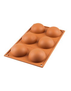 Flex Bakmat 6  Halve Bol Ø 7 cm